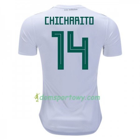 Koszulka Meksyk Chicharito 14 Wyjazdowe Koszulki Piłkarskie Mistrzostwa Świata 2018